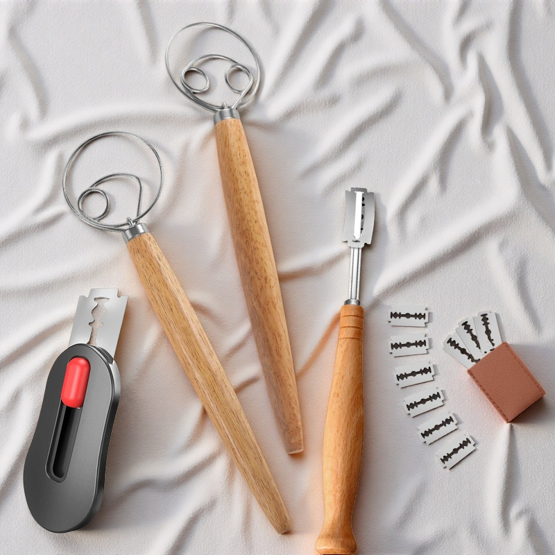 Kitchen Bread Cutter Set Cake  - Danish Pancake Pan recension och pris