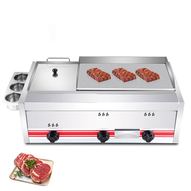 Commercial Stainless Steel Gas - Mini Pancake Griddle recension och pris