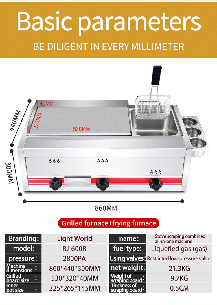 Commercial Stainless Steel Gas - Mini Pancake Griddle recension och pris