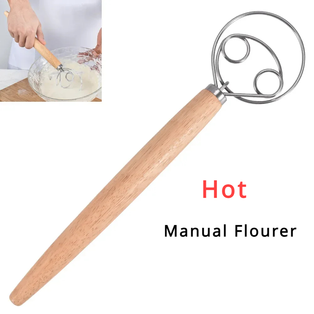 Cake Tools Danish Dough Whisk  - Danish Pancake Pan recension och pris