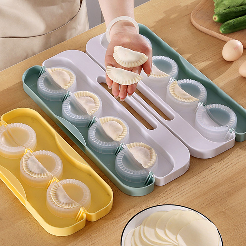 DIY Dumpling Maker 8-Grid Pres - Dumpling Press Set recension och pris