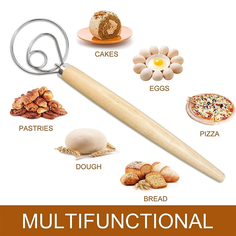 Manual Dough Mixer Danish Doug - Danish Pancake Pan recension och pris