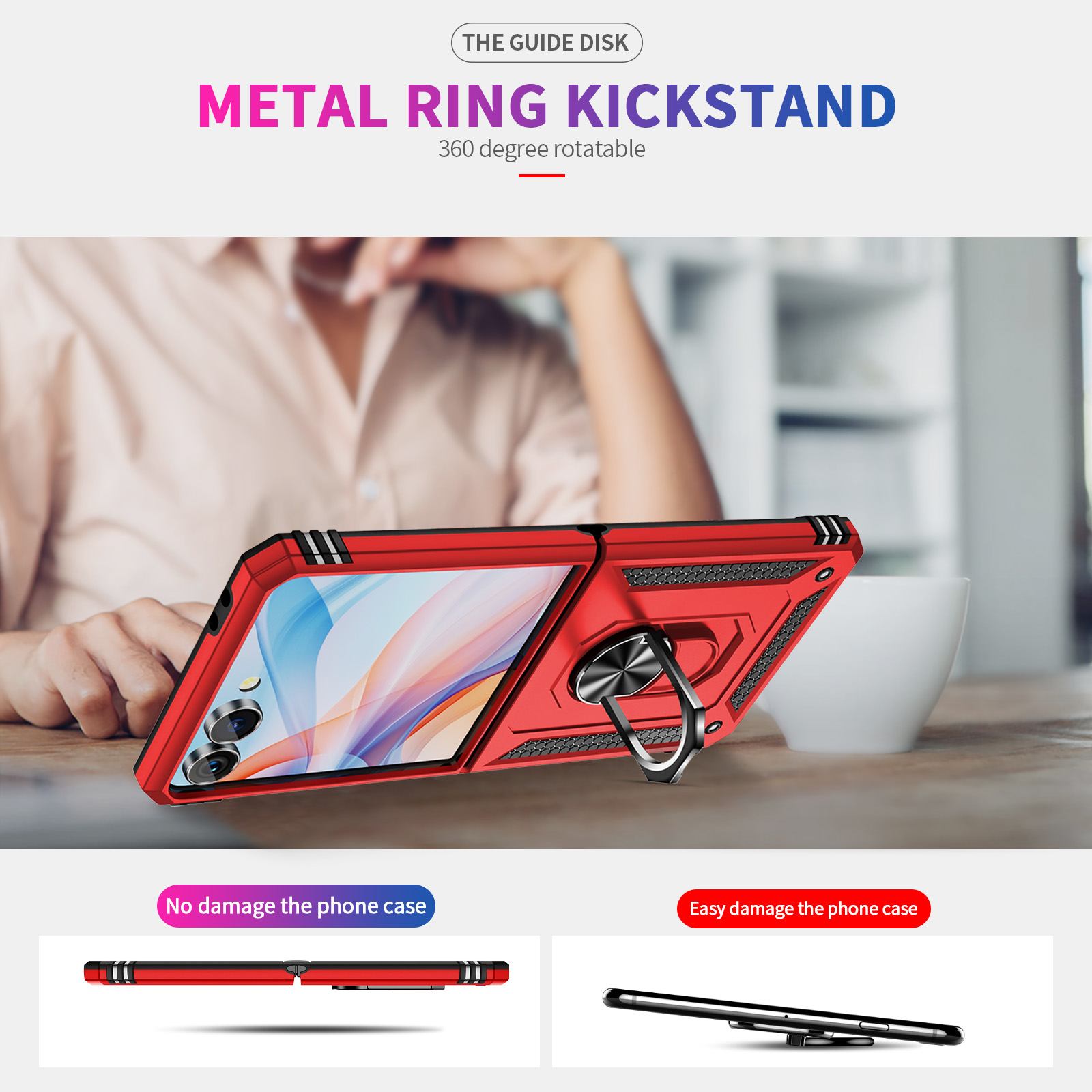 Military-grade Shockproof Phon - Taco Stand Holder recension och pris
