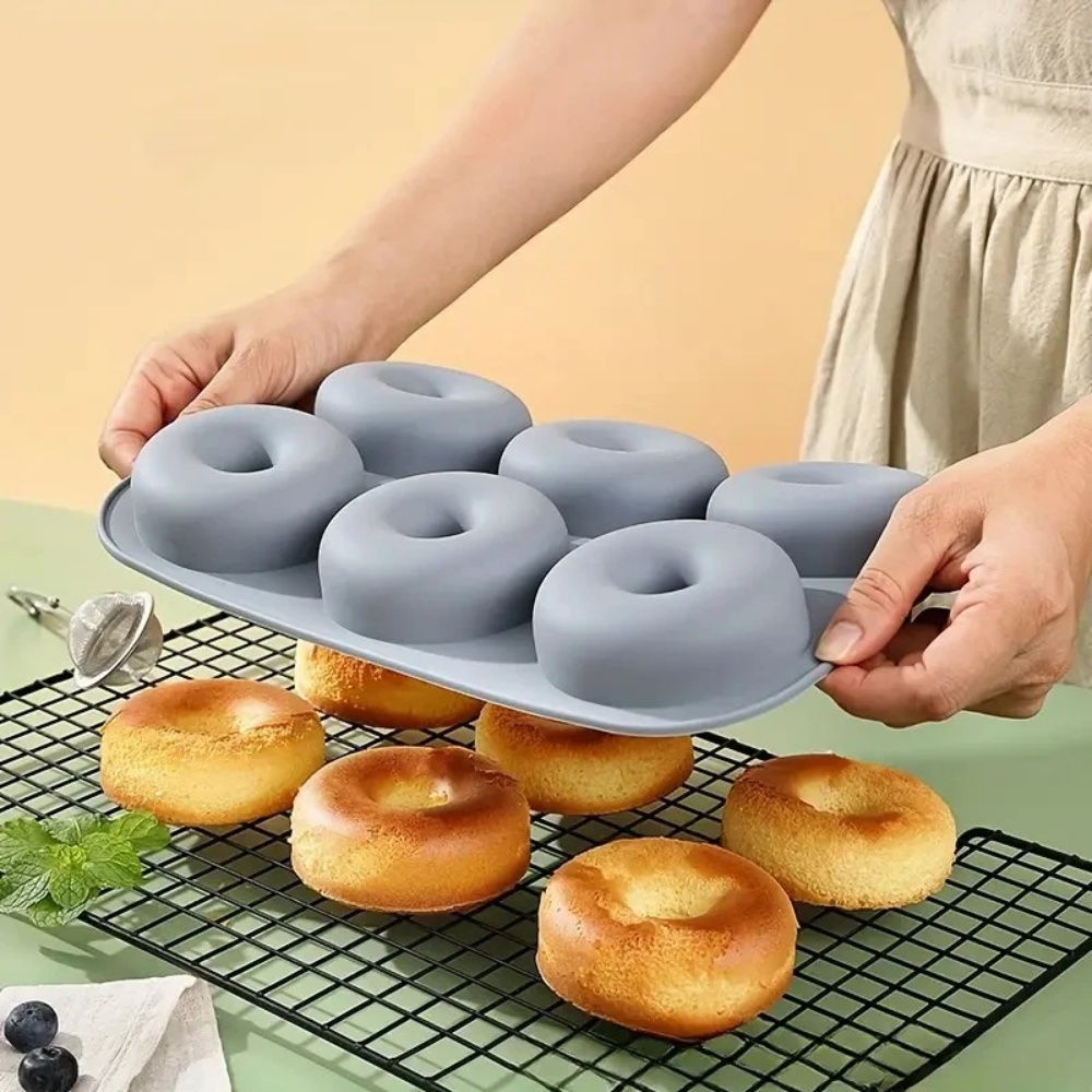 6Holes Baking Mold Food Grade  - Donut Mold Silicone recension och pris