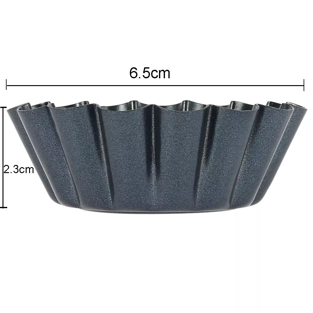 4PCS Mini Round Nonstick Tart  - Egg Waffle Pan recension och pris