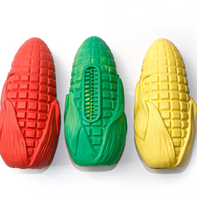 Popular pet toy: rubber simula - Corn Dog Stick recension och pris