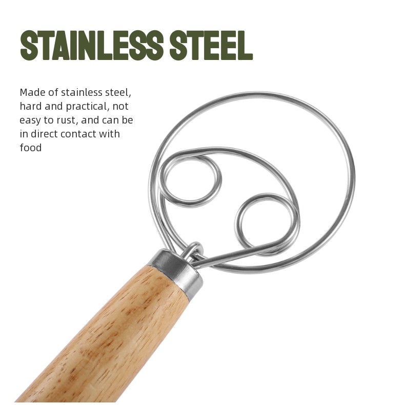 304 Stainless Steel Dough Whis - Danish Pancake Pan recension och pris