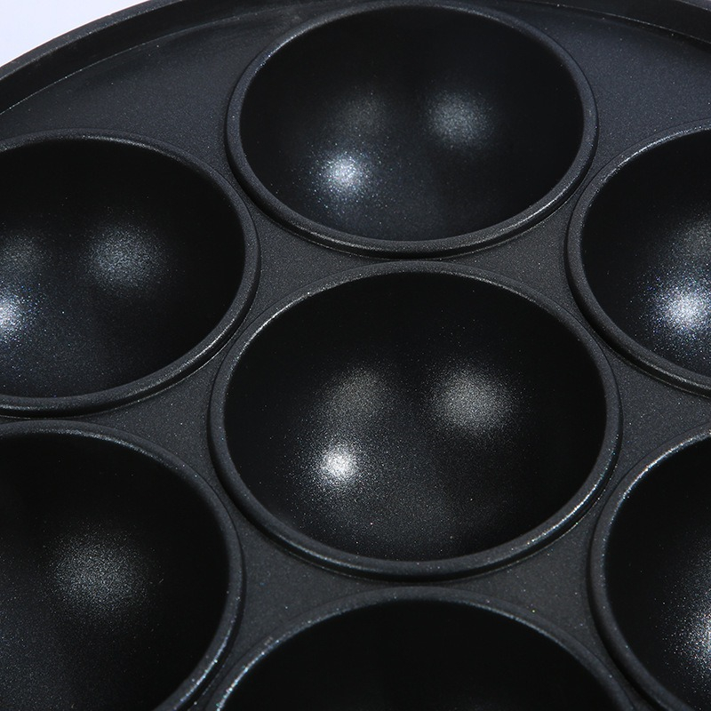 7 Hole Cake Cooking Pan Cast I - Egg Waffle Pan recension och pris