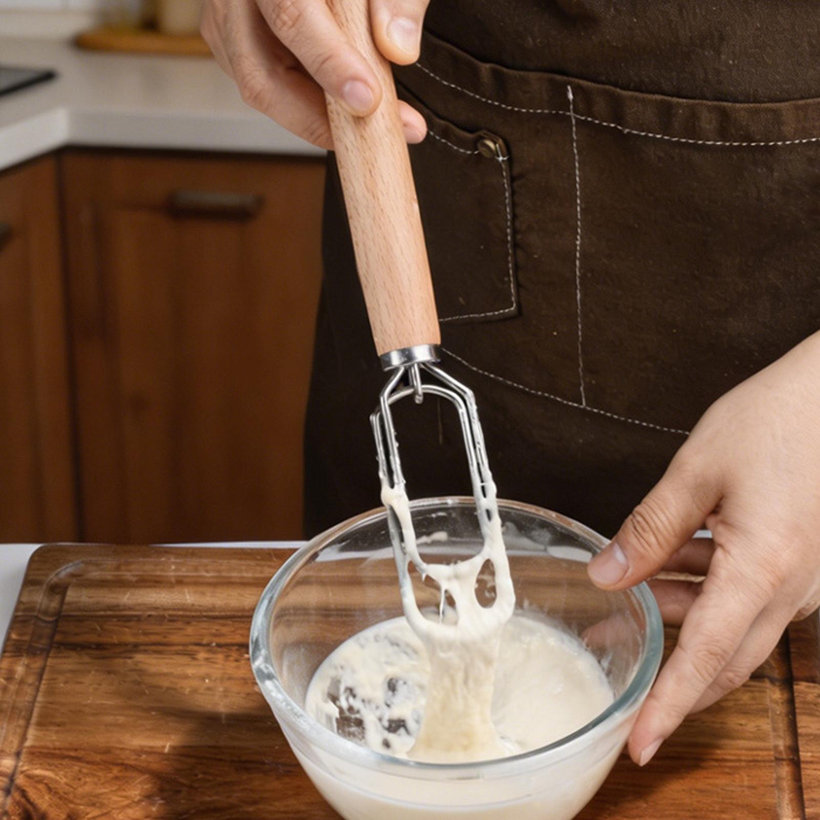 Danish Dough Whisk Stainless S - Danish Pancake Pan recension och pris