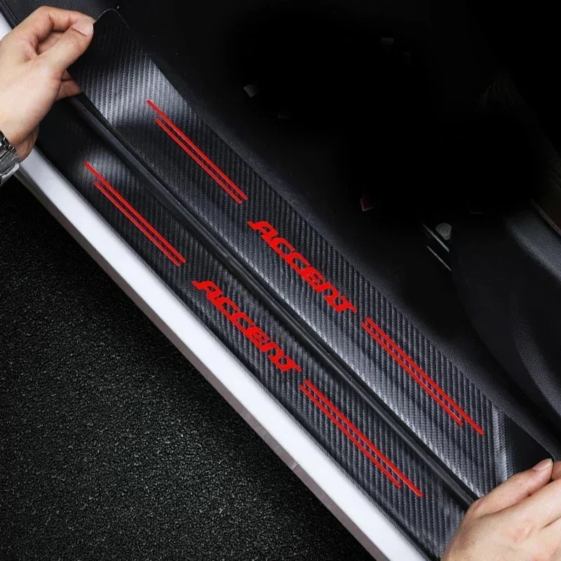 Car Styling Door Threshold Sil - Crepe Pan Carbon recension och pris