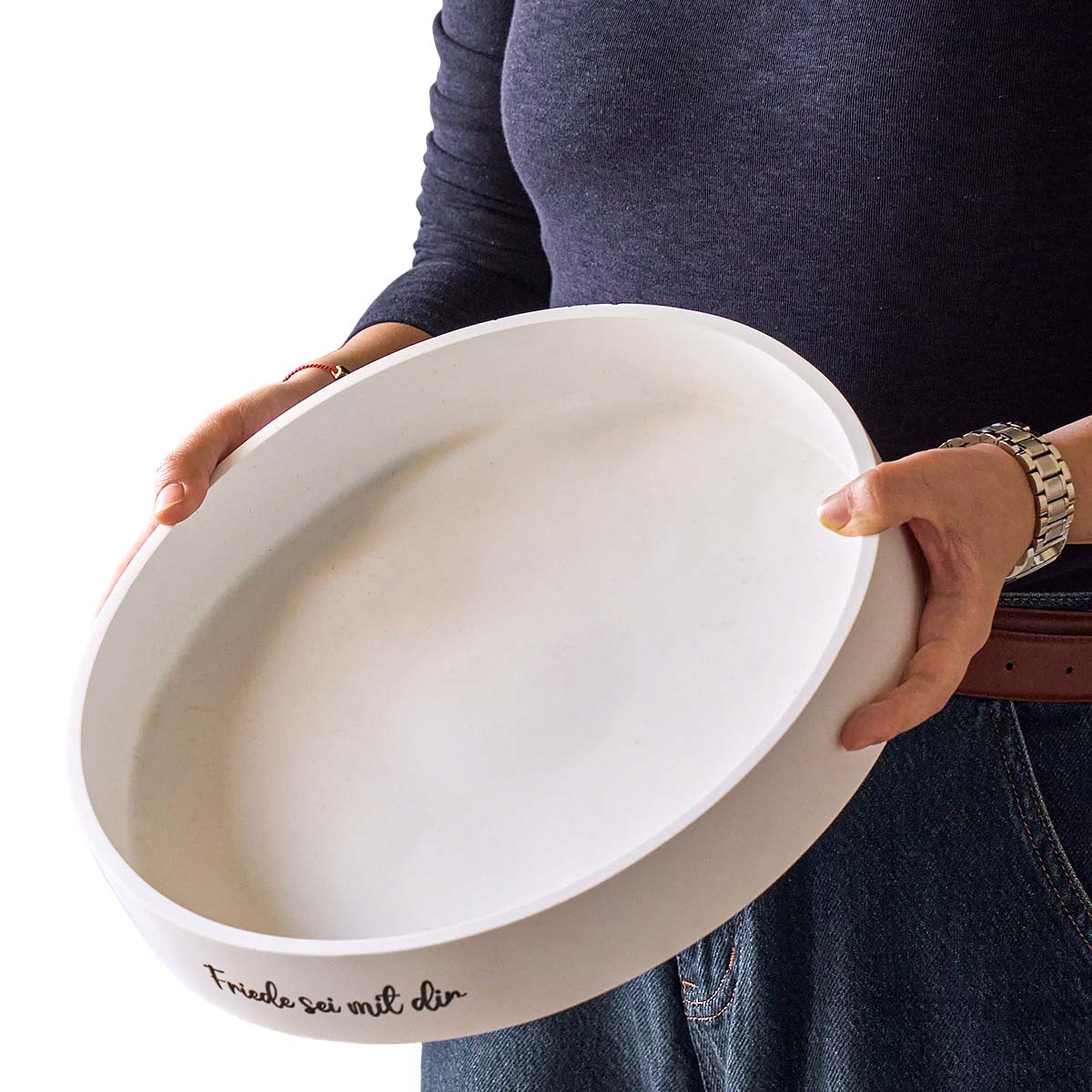 Concrete Round Candle Bowl Ves - Potsticker Mold recension och pris