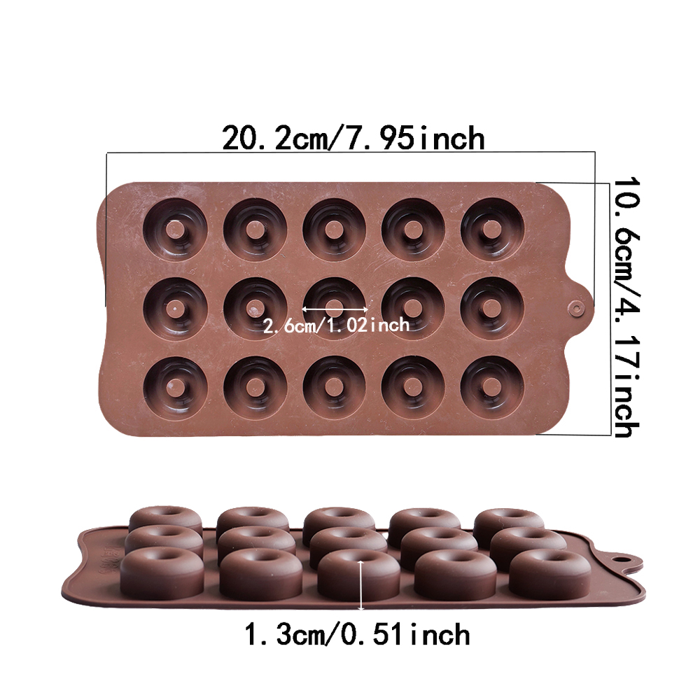 1pc 15 hole donut shaped DIY n - Donut Mold Silicone recension och pris