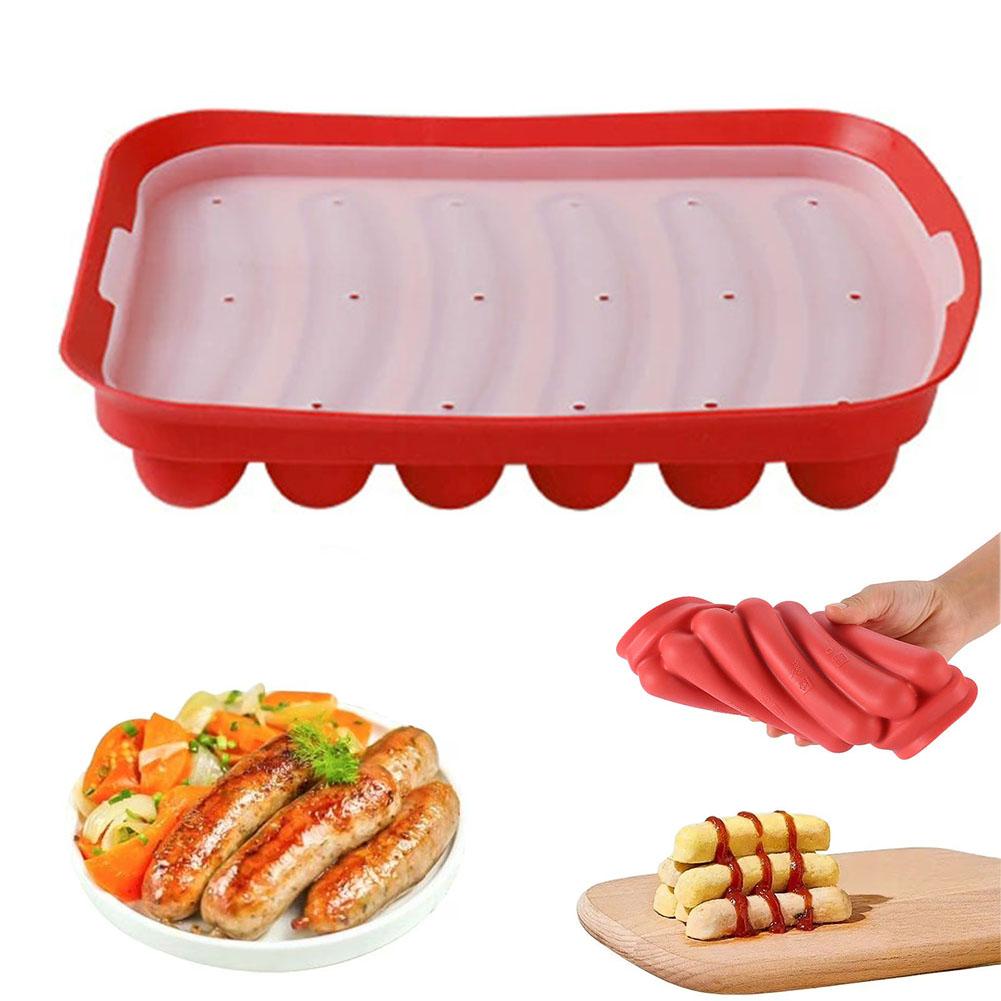 Sausage Maker Mould 6 Grids Si - Hot Dog Press recension och pris