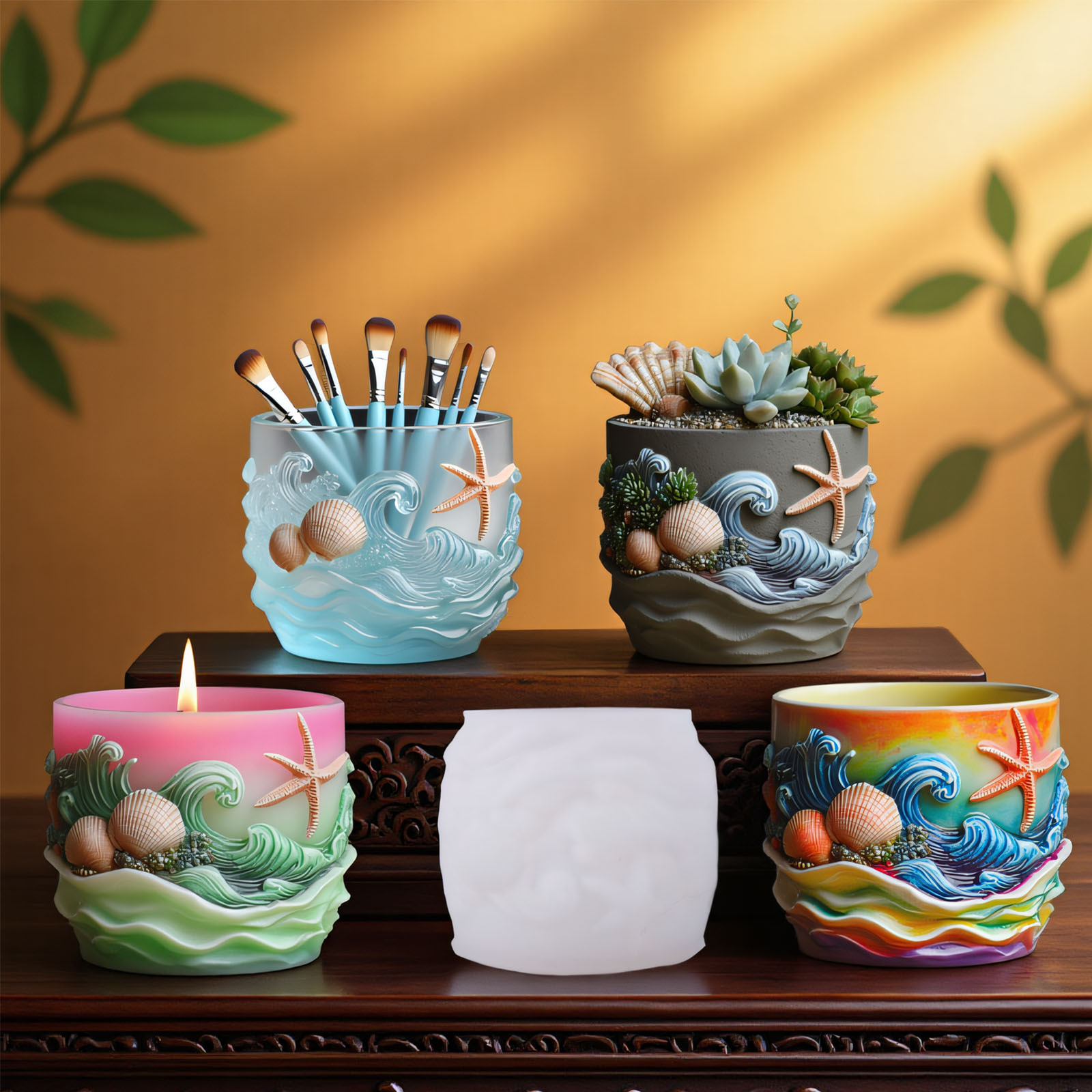 Marine Life Relief Succulent P - Potsticker Mold recension och pris