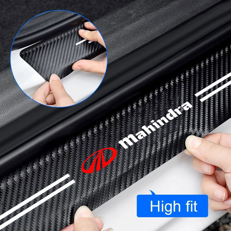 Car Door Protector Plate Stick - Crepe Pan Carbon recension och pris