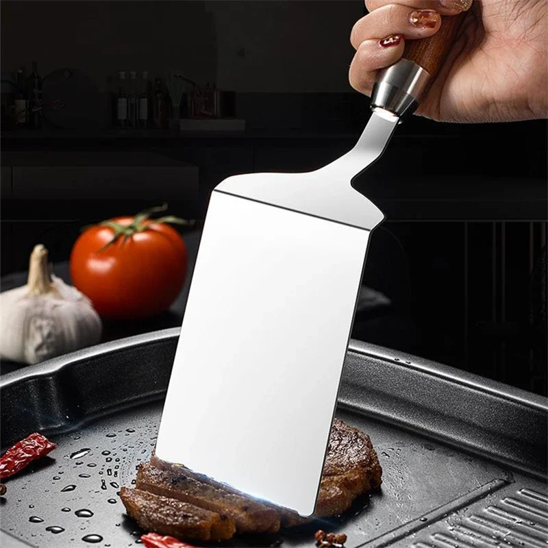 Stainless Steel Square Head St - Okonomiyaki Spatula recension och pris