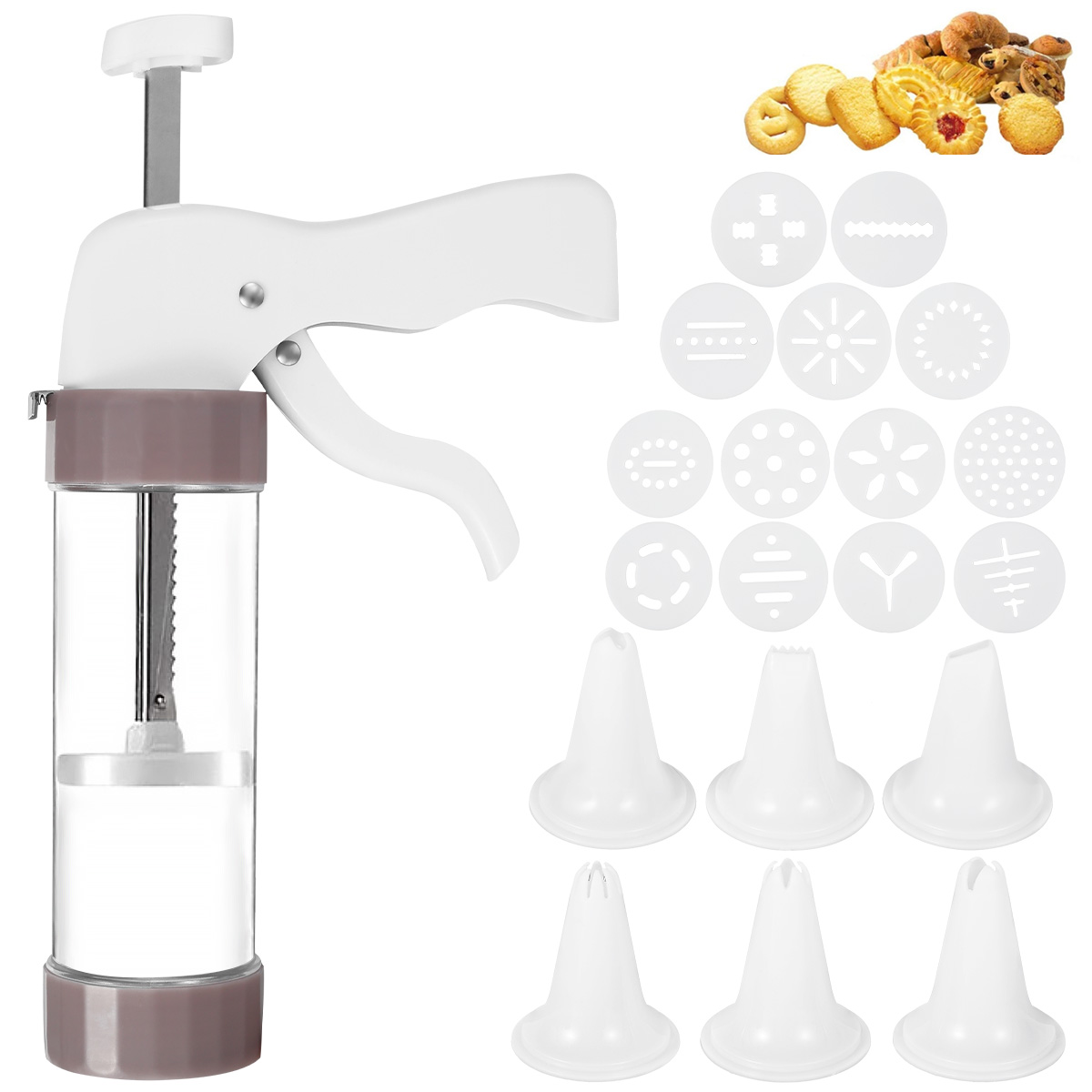 Cookie Press Set Cookie Press  - Churros Maker Gun recension och pris