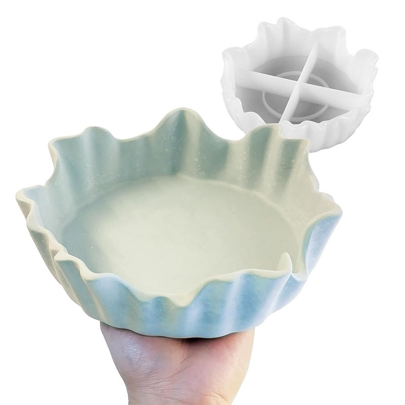 Lace Tray Fruit Tray DIY Gypsu - Potsticker Mold recension och pris